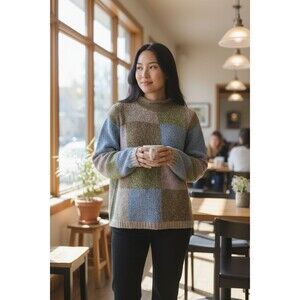 Fashion Bug Ragg Sweater Womens Size 18/20 Chunky Knit